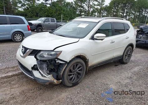 2016 Nissan Rogue Sl from USA, damaged, VIN 5N1AT2MT7GC778991